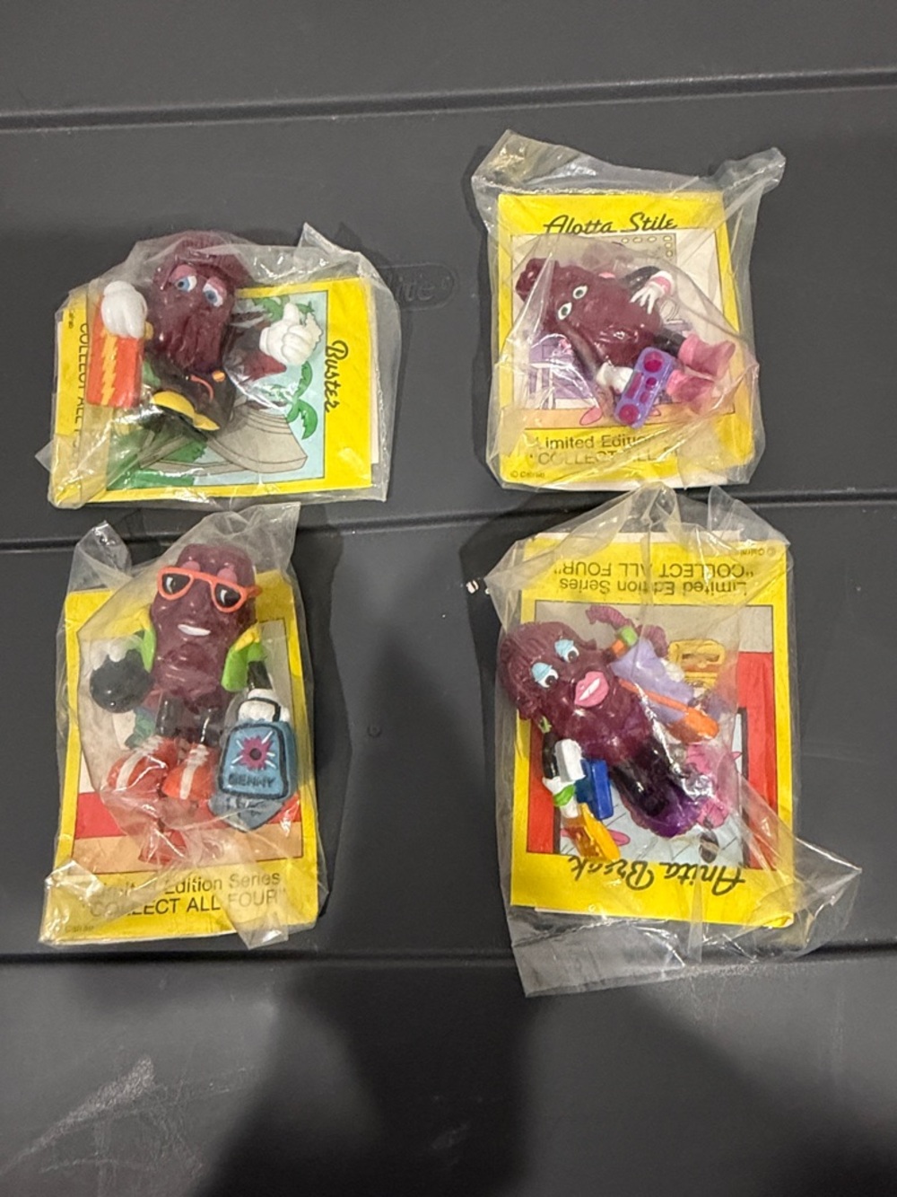 Novelty Purple Grape Character Kids Toy - Limited Edition